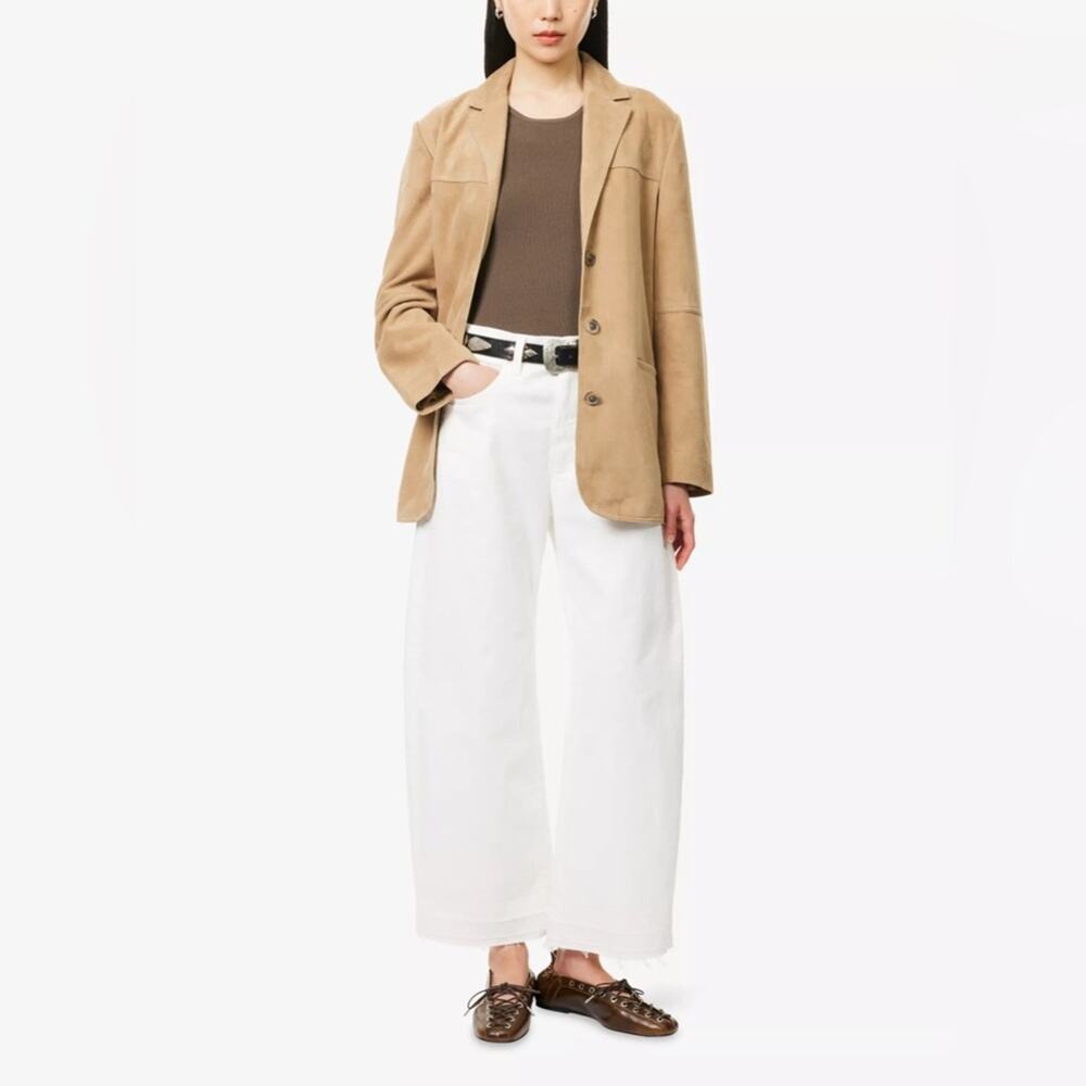 PAIGE Arellia High-Rise Barrel-Leg Jeans